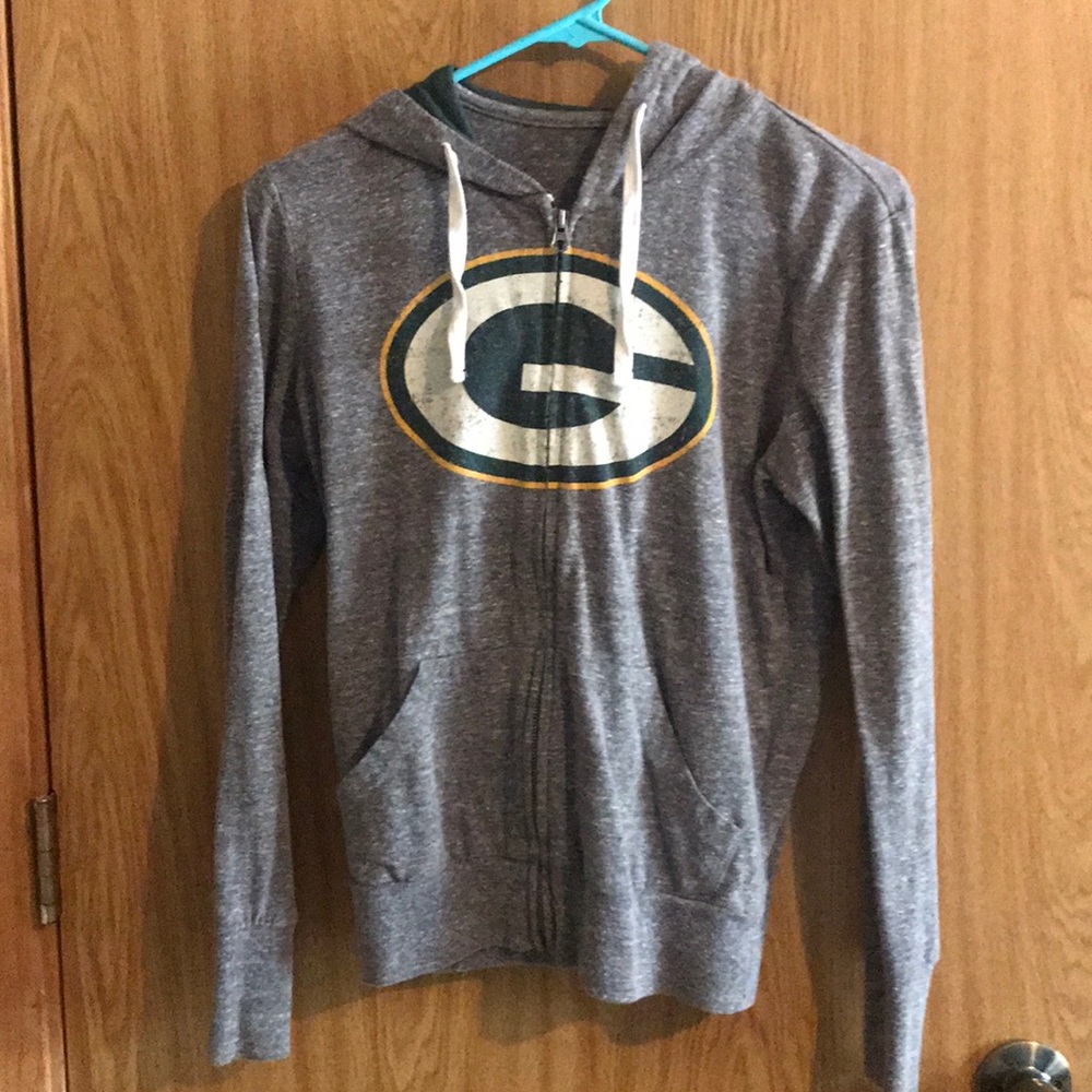 Green Bay Packers zip up sweatshirt